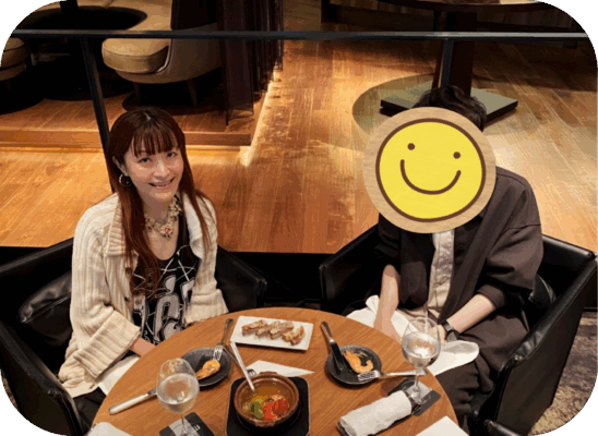 クライアントとのコーチングセッションの図