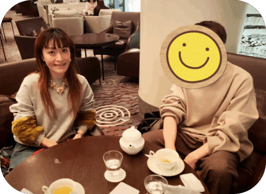 クライアントとの潜在意識セッションの図